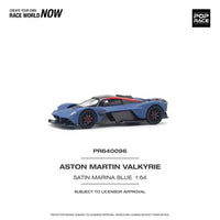 Thumbnail for PRE-ORDER Pop Race 1:64 Aston Martin Valkyrie Marina Blue