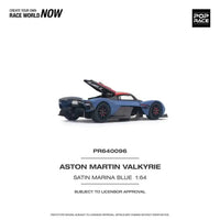 Thumbnail for PRE-ORDER Pop Race 1:64 Aston Martin Valkyrie Marina Blue