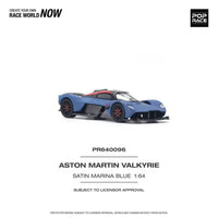 Thumbnail for PRE-ORDER Pop Race 1:64 Aston Martin Valkyrie Marina Blue