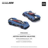 Thumbnail for PRE-ORDER Pop Race 1:64 Aston Martin Valkyrie Marina Blue