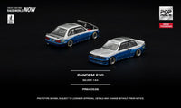 Thumbnail for PRE-ORDER Pop Race 1:64 BMW PANDEM E30 SILVER NEW TOOLING