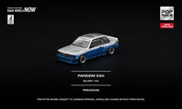 Thumbnail for PRE-ORDER Pop Race 1:64 BMW PANDEM E30 SILVER NEW TOOLING