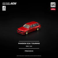 Thumbnail for PRE-ORDER Pop Race 1:64 BMW PANDEM E30 TOURING RED NEW TOOLING