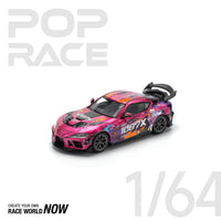 Thumbnail for PRE-ORDER Pop Race 1:64 Darwin Pro 66G WBK Supra A90 - 1087X LION DANCE