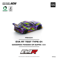 Thumbnail for PRE-ORDER Pop Race 1:64 Goodride Pandem Toyota GR Supra EVA RT Test Type 01