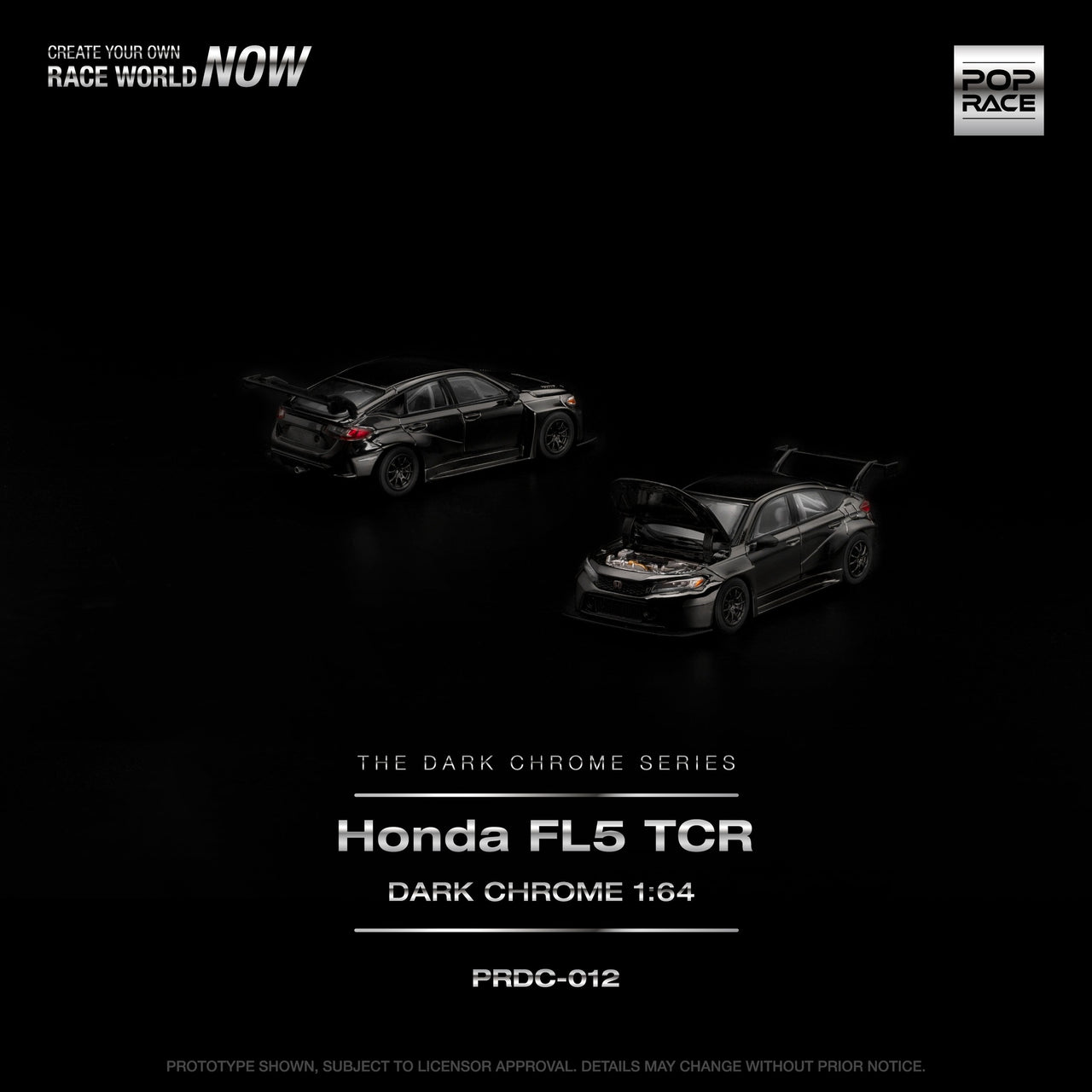 PRE-ORDER Pop Race 1:64 HONDA CIVIC FL5 TCR
