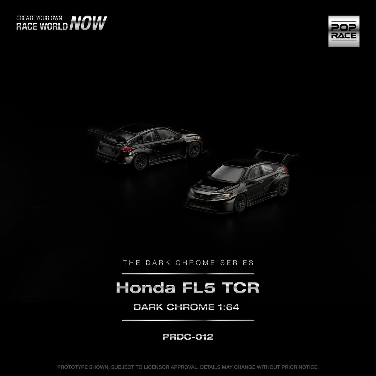 PRE-ORDER Pop Race 1:64 HONDA CIVIC FL5 TCR