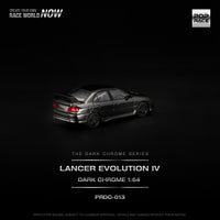 Thumbnail for PRE-ORDER Pop Race 1:64 LANCER EVOLUTION IV DARK CHROME