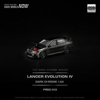 Thumbnail for PRE-ORDER Pop Race 1:64 LANCER EVOLUTION IV DARK CHROME