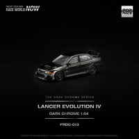 Thumbnail for PRE-ORDER Pop Race 1:64 LANCER EVOLUTION IV DARK CHROME