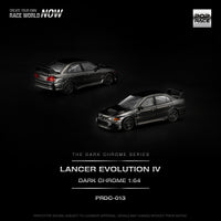 Thumbnail for PRE-ORDER Pop Race 1:64 LANCER EVOLUTION IV DARK CHROME