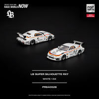 Thumbnail for PRE-ORDER Pop Race 1:64 LB SUPER SILHOUETTE RX7 FD3S WHITE NEW TOOLING
