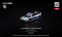 Thumbnail for PRE-ORDER Pop Race 1:64 LB-WORKS 35 FINAL EDITION SILVER CHROME NEW TOOLING