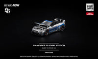 Thumbnail for PRE-ORDER Pop Race 1:64 LB-WORKS 35 FINAL EDITION SILVER CHROME NEW TOOLING