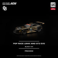 Thumbnail for PRE-ORDER Pop Race 1:64 LBWK AMG GT3 EVO BLACK NEW TOOLING