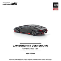 Thumbnail for PRE-ORDER Pop Race 1:64 Lamborghini CENTENARIO CARBON RED