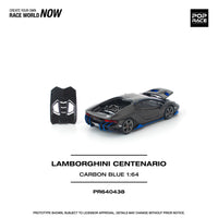 Thumbnail for PRE-ORDER Pop Race 1:64 Lamborghini CENTENARIO CARBON BLUE