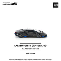 Thumbnail for PRE-ORDER Pop Race 1:64 Lamborghini CENTENARIO CARBON BLUE