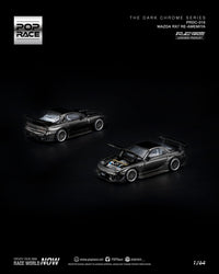 Thumbnail for PRE-ORDER Pop Race 1:64 MAZDA RX-7 RE-AMEMIYA DARK CHROME
