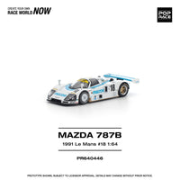 Thumbnail for PRE-ORDER Pop Race 1:64 Mazda 787B 1991 LE MANS 24HRS #18