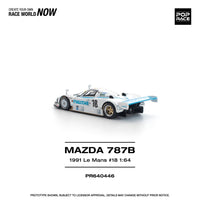 Thumbnail for PRE-ORDER Pop Race 1:64 Mazda 787B 1991 LE MANS 24HRS #18