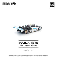 Thumbnail for PRE-ORDER Pop Race 1:64 Mazda 787B 1991 LE MANS 24HRS #18