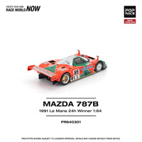Thumbnail for PRE-ORDER Pop Race 1:64 Mazda 787B 1991 LE MANS 24H WINNER