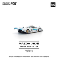 Thumbnail for PRE-ORDER Pop Race 1:64 Mazda 787B 1991 LE MANS 24HRS #18