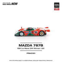 Thumbnail for PRE-ORDER Pop Race 1:64 Mazda 787B 1991 LE MANS 24H WINNER