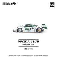 Thumbnail for PRE-ORDER Pop Race 1:64 Mazda 787B JSPC 1991