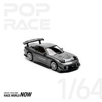 Thumbnail for PRE-ORDER Pop Race 1:64 Mazda RX-7 FD3S RE-AMEMIYA GUN METAL