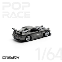 Thumbnail for PRE-ORDER Pop Race 1:64 Mazda RX-7 FD3S RE-AMEMIYA GUN METAL