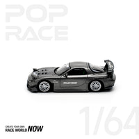 Thumbnail for PRE-ORDER Pop Race 1:64 Mazda RX-7 FD3S RE-AMEMIYA GUN METAL