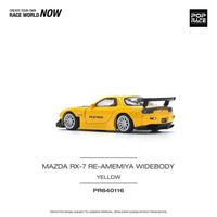 Thumbnail for PRE-ORDER Pop Race 1:64 Mazda RX-7 FD3S RE-AMEMIYA Widebody Yellow