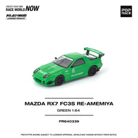 Thumbnail for PRE-ORDER Pop Race 1:64 Mazda RX7 FC3S RE-AMEMIYA GREEN
