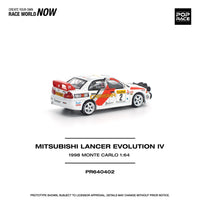 Thumbnail for PRE-ORDER Pop Race 1:64 Mitsubishi Lancer Evolution IV Monte Carlo Rally
