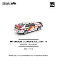 Thumbnail for PRE-ORDER Pop Race 1:64 Mitsubishi Lancer Evolution IV Monte Carlo Rally