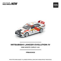 Thumbnail for PRE-ORDER Pop Race 1:64 Mitsubishi Lancer Evolution IV Monte Carlo Rally
