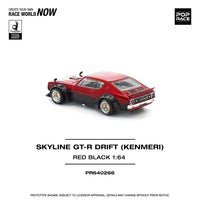 Thumbnail for PRE-ORDER Pop Race 1:64 Nissan KPGC110 Kenmeri Red/Black