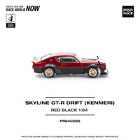 Thumbnail for PRE-ORDER Pop Race 1:64 Nissan KPGC110 Kenmeri Red/Black