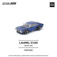 Thumbnail for PRE-ORDER Pop Race 1:64 Nissan LAUREL C130 BLUE