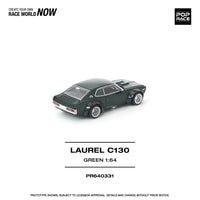 Thumbnail for PRE-ORDER Pop Race 1:64 Nissan LAUREL C130 GREEN