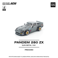 Thumbnail for PRE-ORDER Pop Race 1:64 Nissan PANDEM 280ZX GUN METAL