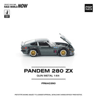 Thumbnail for PRE-ORDER Pop Race 1:64 Nissan PANDEM 280ZX GUN METAL