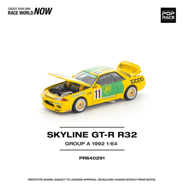 Pop Race 1:64 Nissan SKyline R32 GT-R Group A 1992 – Little Luca's