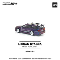 Thumbnail for PRE-ORDER Pop Race 1:64 Nissan Stagea Magic Purple