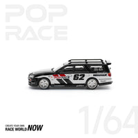 Thumbnail for PRE-ORDER Pop Race 1:64 Nissan Stagea Simon's Garage #62 - BLACK