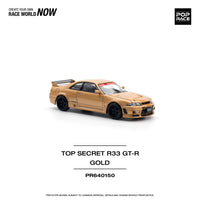 Thumbnail for PRE-ORDER Pop Race 1:64 Nissan Top Secret Gold GT-R33