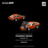 Thumbnail for PRE-ORDER Pop Race 1:64 PANDEM 280ZX, ORANGE
