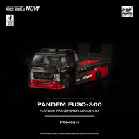 Thumbnail for PRE-ORDER Pop Race 1:64 PANDEM FUSO 300 FLATBED TRANSPORTER, ADVAN